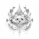 amor fati  tattoo design idea