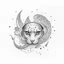 initials LR  tattoo design idea