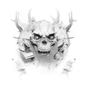Daniel Silva style  tattoo design idea