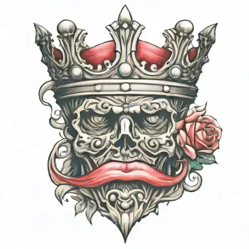 throat tattoo crown with 1998 under it   tattoo design idea