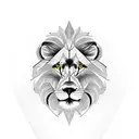 Lion, Wolf e eagle tattoo design idea
