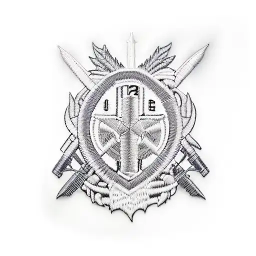 2nd Infantry Division patch tattoo design idea