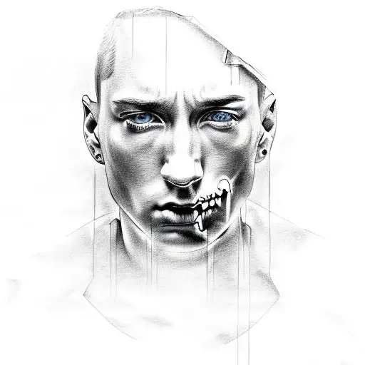 Eminem tattoo design idea
