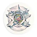 50 cent tattoo design idea