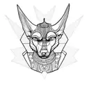 Anubis tattoo design idea