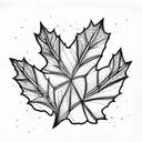 Maple Leaf tattoo design idea