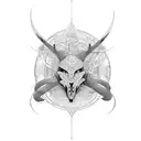 karma tattoo design idea