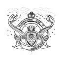 claddagh tattoo design idea