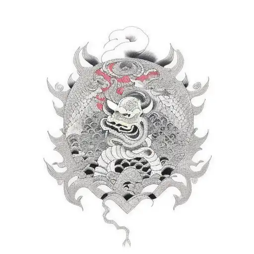 irezumi tattoo design idea