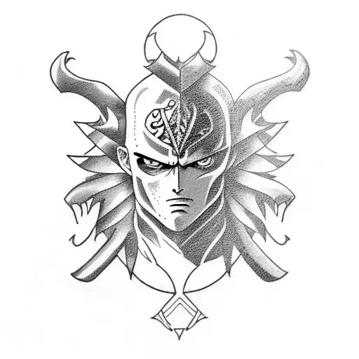 berserk anime tattoo design idea