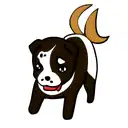 staffy tattoo design idea