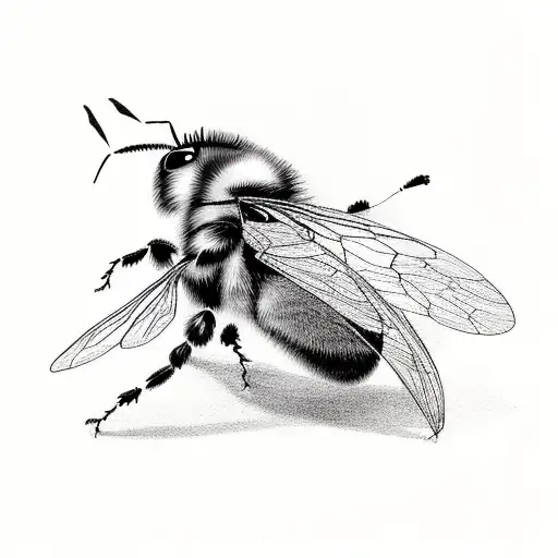 bumblebee  tattoo design idea