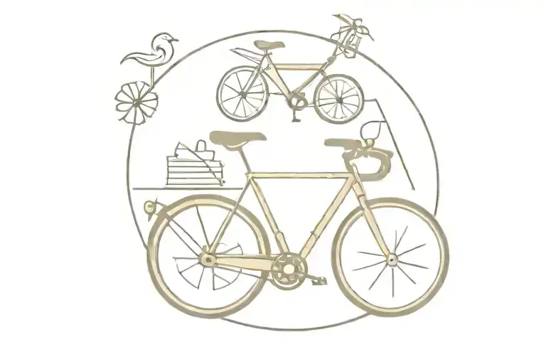 Swim Bike Run tattoo design idea