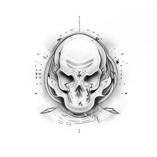 father died tattoo design idea