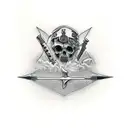 dagger between handshake tattoo design idea