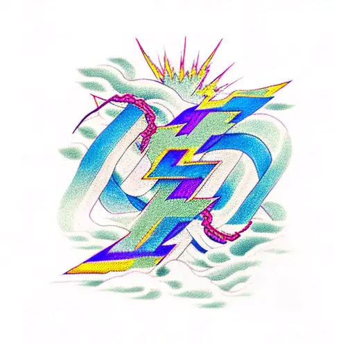 Lightning Bolt tattoo design idea