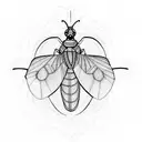 firefly tattoo design idea
