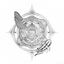 firefly tattoo design idea