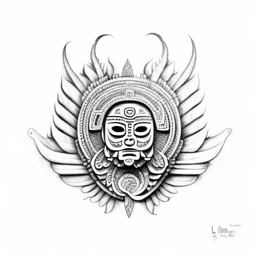 Pin by Denise Cordova on Tattoo | Quetzal tattoo, Mayan tattoos,  Biomechanical tattoo design