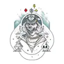 This too shall pass tattoo design idea