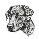 dog memorial tattoo tattoo design idea