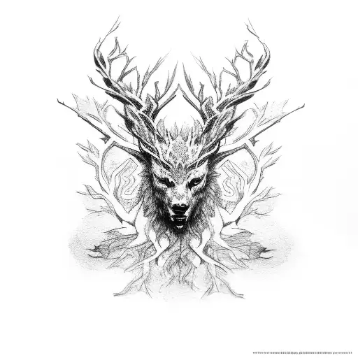 Leshen  tattoo design idea