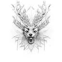 Leshen  tattoo design idea