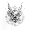 Leshen  tattoo design idea