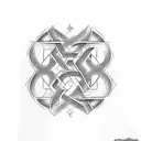 rebellious hebrew letters but  tattoo design idea