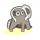 elephant head tattoo design idea