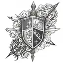 Knights Radiant Stormlight archive with their oath in a line tattoo design idea