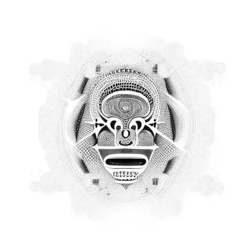 Haïti, benin, African, Caribbean  tattoo design idea