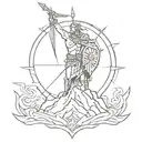 victory or valhalla tattoo tattoo design idea