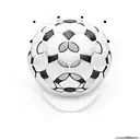 soccer ball tattoo design idea