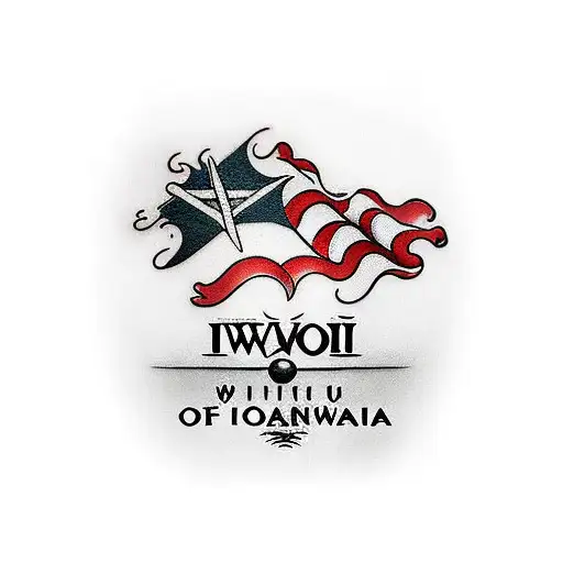 "I would like a tattoo for my leg representing the island of Oahu, featuring an exact reproduction of the Pearl Harbor M tattoo design idea