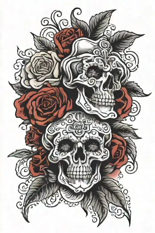 christian memorial piece for my grandma and aunt for shoulder to elbow length. With shading tattoo design idea