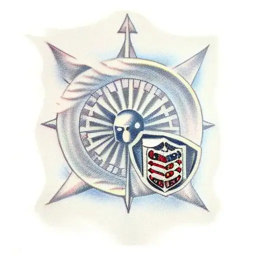 Shield 13 tattoo design idea