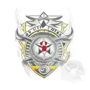 Shield 13 tattoo design idea