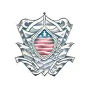 Shield 13 tattoo design idea