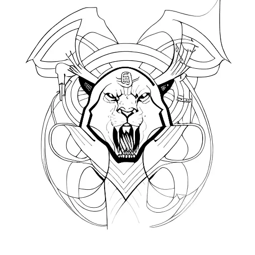 M O C R tattoo design idea