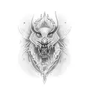 adams creation tattoo design idea