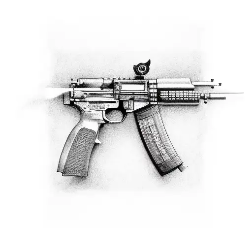 life's a gamble with guns,money,liquor  tattoo design idea