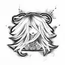 redan anime tattoo design idea