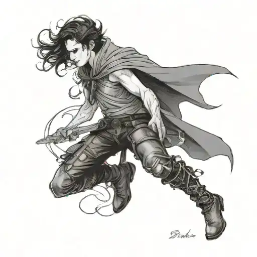 mistborn saga tattoo design idea