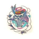 overthinking tattoo design idea