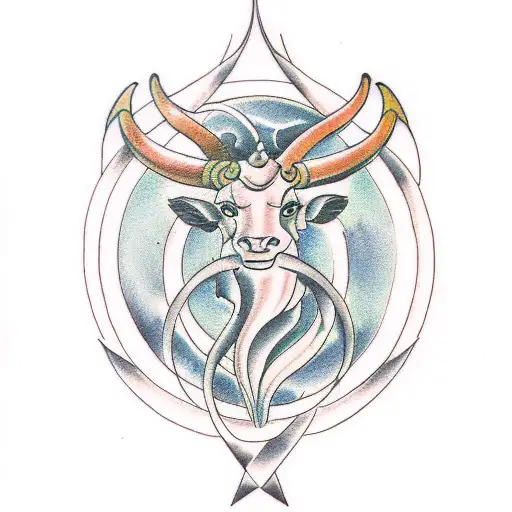 Capricorn Gemini and Taurus  tattoo design idea
