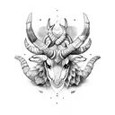 Capricorn Gemini and Taurus  tattoo design idea