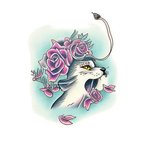 sentiment de solitude  tattoo design idea