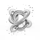 Infinity Symbol tattoo design idea