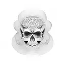 skull kids tattoo design idea